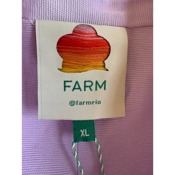 NWT FARM RIO Lilac Lavendar Cut Out Blazer Womens Size XL - Picture 11 of 16